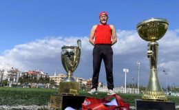 10’a yakın ameliyat geçirdi, atletizmde Türkiye şampiyonu oldu
