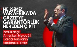 CHP’li İlhan Uzgel, Türkiye’nin Gazze ve Afrika politikalarını hedef aldı