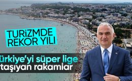 Mehmet Nuri Ersoy turizm rakamlarını açıkladı: Hedef turizmde süper lig