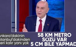 Turgut Altınok’tan Mansur Yavaş’a: Ankara’da 5 santimetre metro bile yapmadı