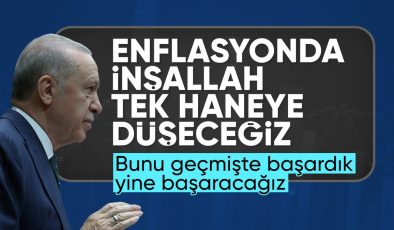 Cumhurbaşkanı Erdoğan: Enflasyon sorununu mutlaka çözeceğiz
