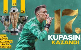 Fernando Muslera, kupalara doymuyor