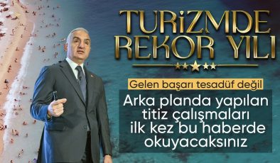 Türkiye turizmde emin adımlarla hedeflerine ilerliyor