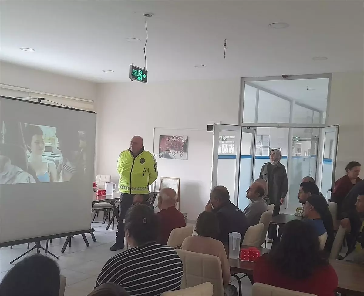 Almus’ta Hastalara Trafik Eğitimi