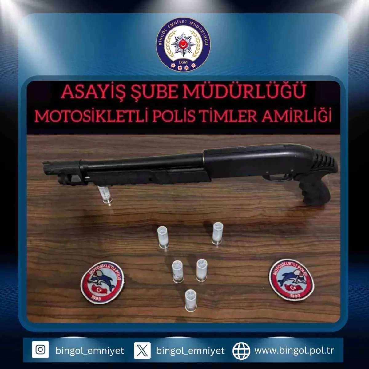 Bingöl’de 2 Tüfek Ele Geçirildi