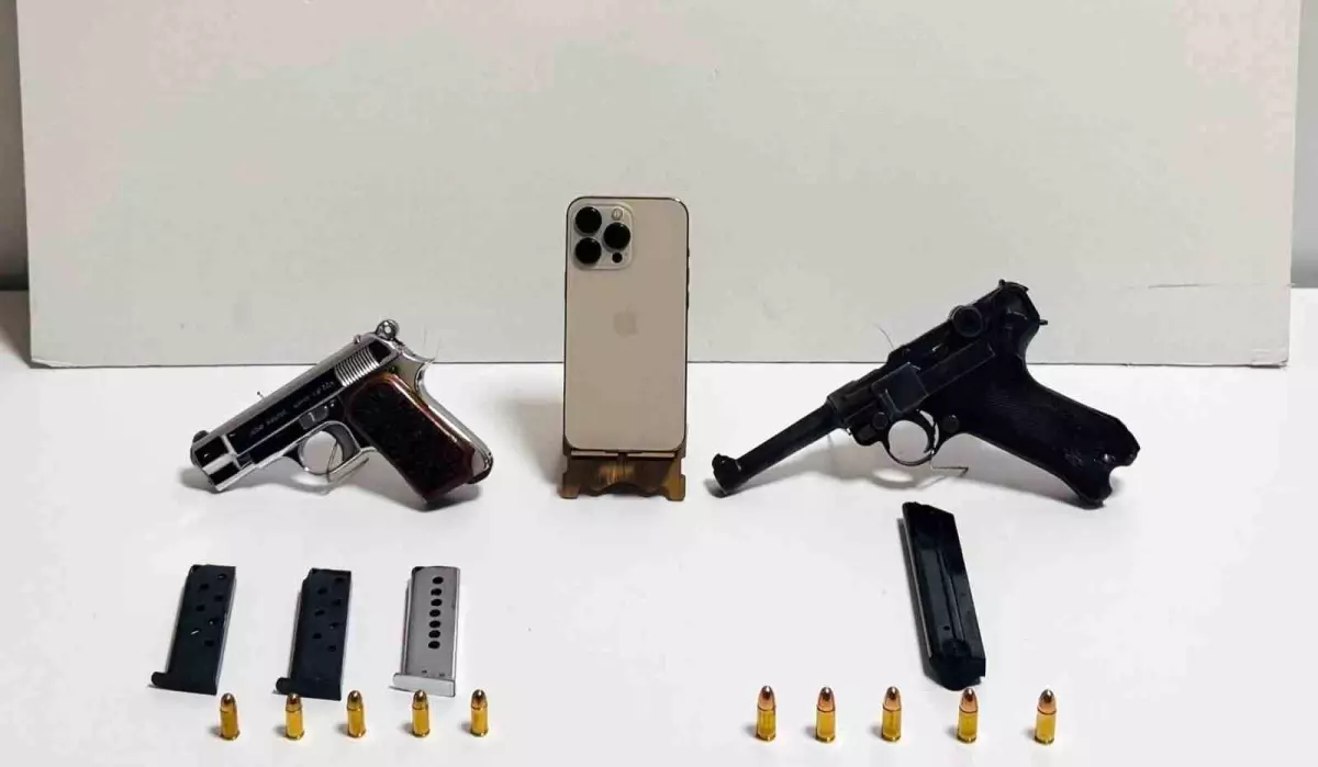 Samsun’da Ruhsatsız Silah Operasyonu