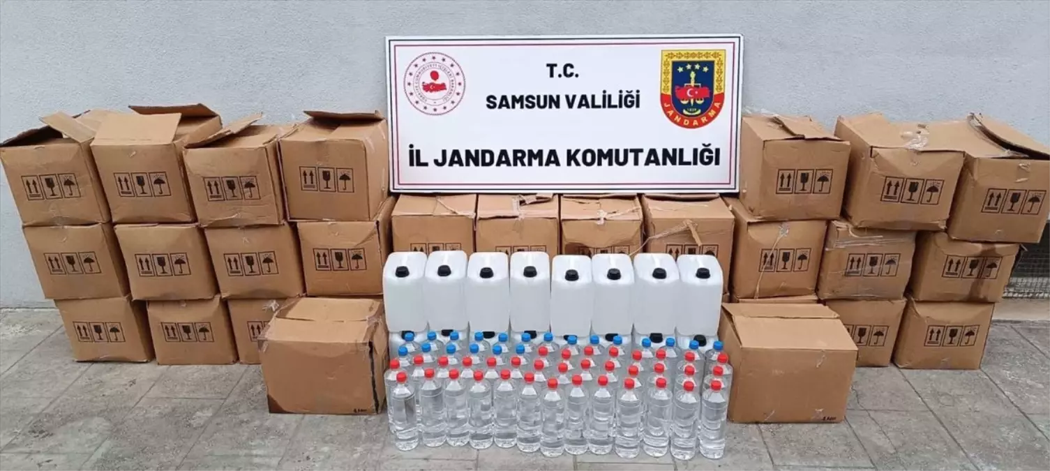 İlkadım’da 755 Litre Etil Alkol Ele Geçirildi