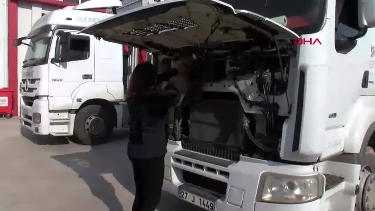 Kadın TIR Şoförü Yasemin Karabulut’un Hayali Gerçek Oldu