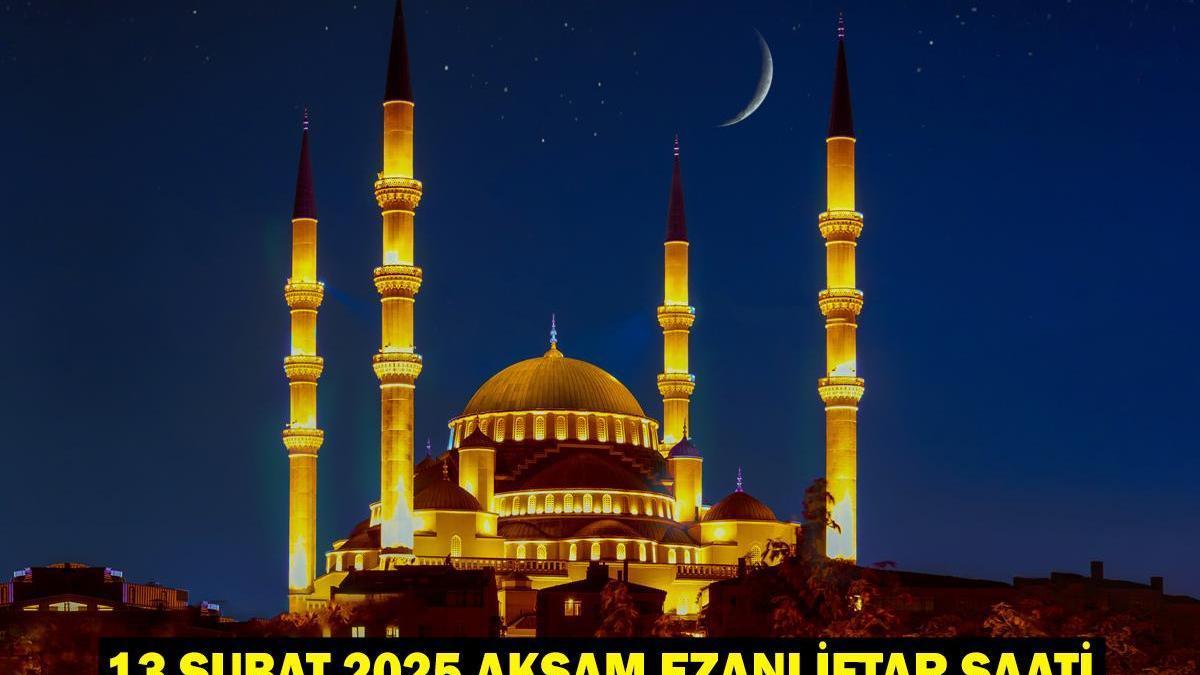 13 Şubat 2025 Berat Kandili Akşam Ezanı İftar Saati: Berat Gecesinde Akşam Ezanı Ne Zaman Okunacak?