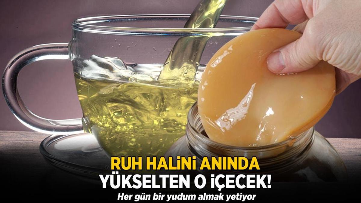 Ruh halini anında yükselten o içecek! Her gün bir yudum almak yetiyor